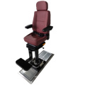 Cadeira de capitão ajustável com trilho padrão, cadeira piloto personalizada